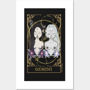 Gemini zodiac sign Posters and Art